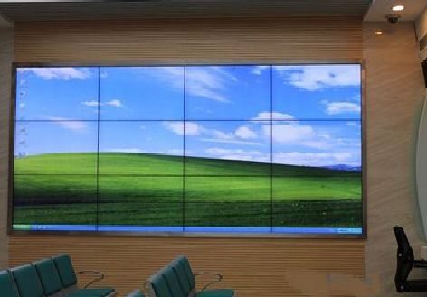 合川液晶拼接屏的另类用法。